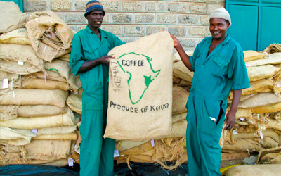 мешки с кофе Кения АА