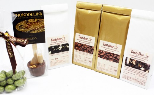 Подарочный набор чая и кофе "Палитра вкусов"