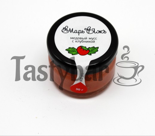 Медовый мусс с клубникой 30г