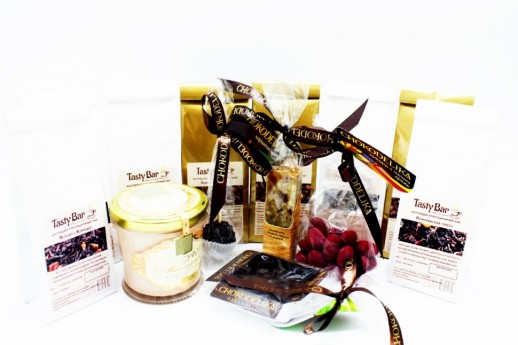 Подарочный набор чая и кофе "Радуга вкусов"