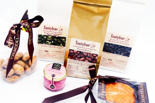 Подарочный набор чая и кофе "Яркое солнце"