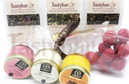 Подарочный набор чая и кофе "Праздничный восторг"