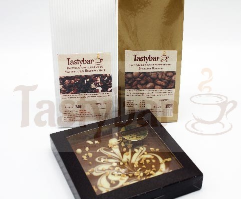 Подарочный набор чая и кофе "История любви"