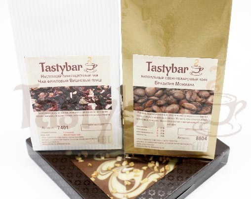 Подарочный набор чая и кофе "История любви"