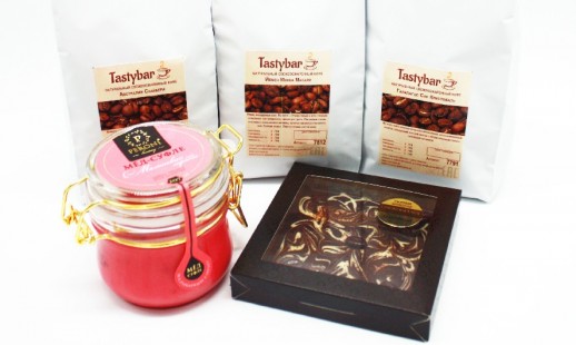 Подарочный набор чая и кофе "Счастливый день"