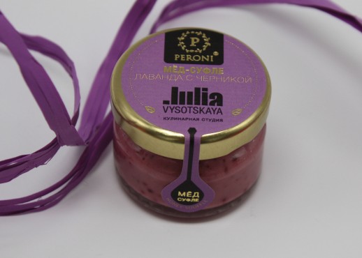 Мёд-суфле лаванда с черникой 30 мл.