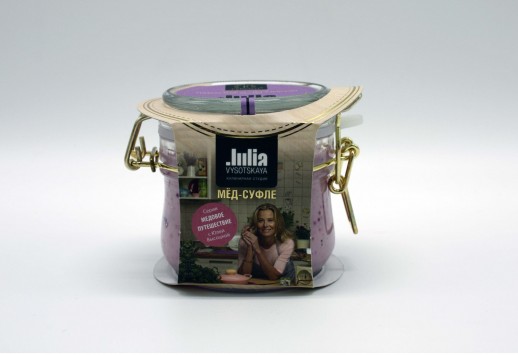 Мёд-суфле лаванда с черникой 250 мл.