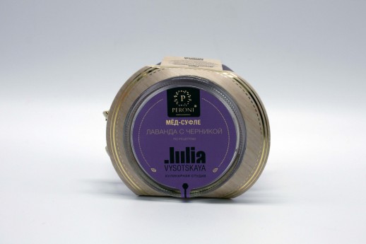 Мёд-суфле лаванда с черникой 250 мл.