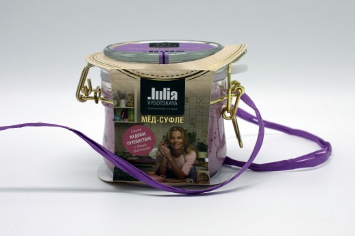 Мёд-суфле лаванда с черникой 250 мл.