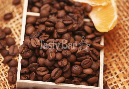 Кофе в зернах ароматизированный "Шоколадный апельсин"