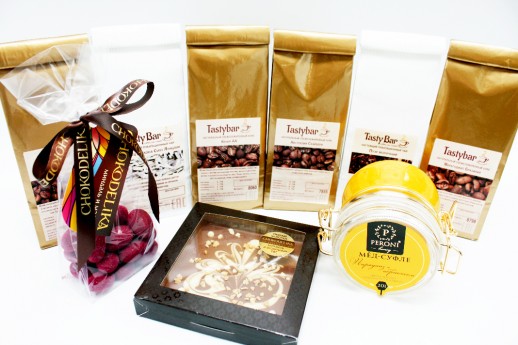 Подарочный набор чая и кофе "Новогодний сюрприз"