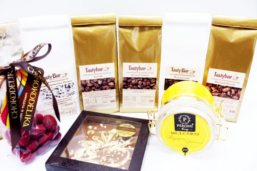 Подарочный набор чая и кофе "Новогодний сюрприз"