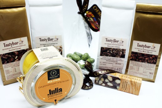 Подарочный набор чая и кофе "Первый снег"