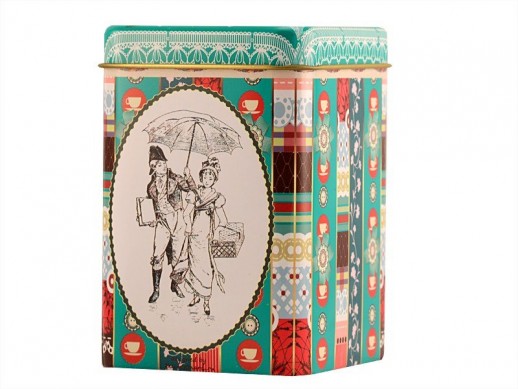 Банка жестяная для чая Знакомство