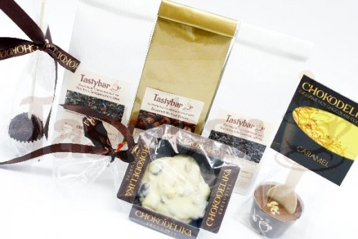 Подарочный набор чая и кофе "Сладостный вкус"