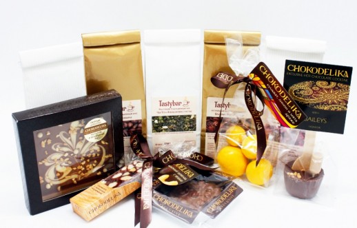 Подарочный набор чая и кофе "Безумное удовольствие"