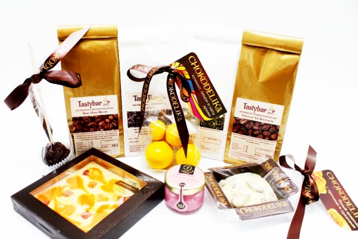 Подарочный набор чая и кофе "Сочельник"