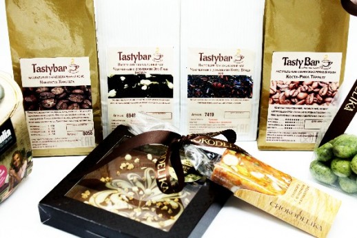 Подарочный набор чая и кофе "Яркое удовольствие"