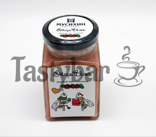 Медовый мусс с малиной 300г