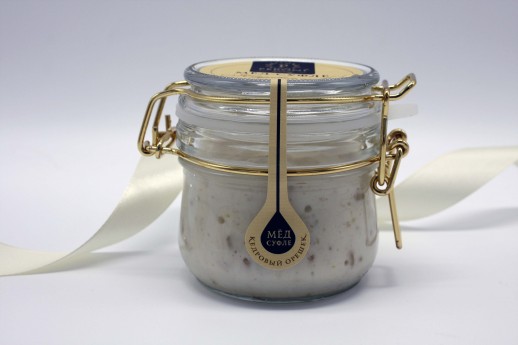 Мёд-суфле Кедровый орешек 250 мл.