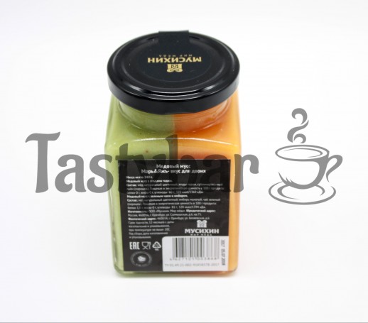 Медовый мусс с ягодами годжи, имбирем и зеленым чаем 340г