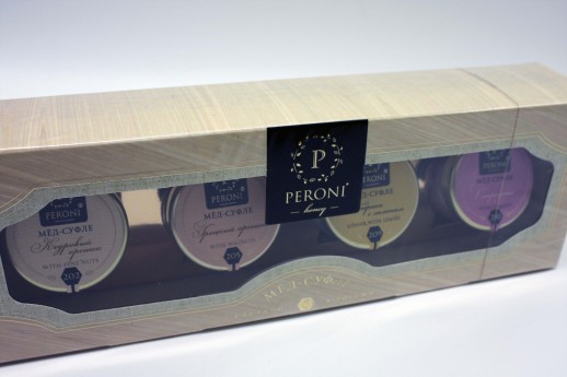 Подарочный набор меда "Медовая серия Naturel"