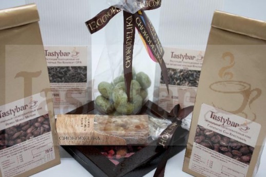 Подарочный набор чая и кофе "Нежность"