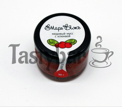 Медовый мусс с клюквой 30г